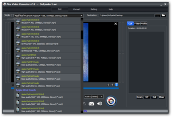Aku Video Converter screenshot 2