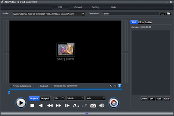 Aku Video To iPad Converter screenshot 3