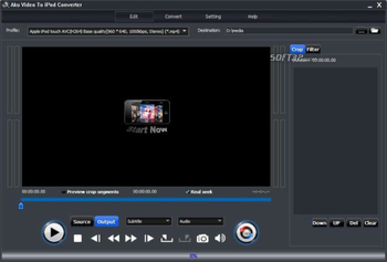 Aku Video To iPod Converter screenshot 2