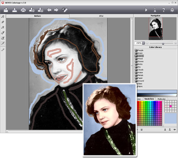 AKVIS Coloriage screenshot