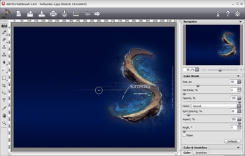 AKVIS MultiBrush screenshot