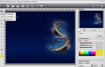 AKVIS MultiBrush screenshot 2