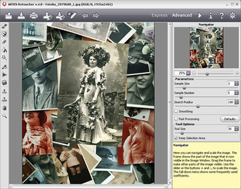 AKVIS Retoucher screenshot