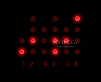 AL Binary Clock Screensaver 3 screenshot