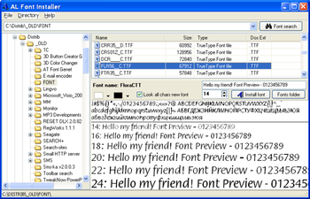 AL Font Installer screenshot 3