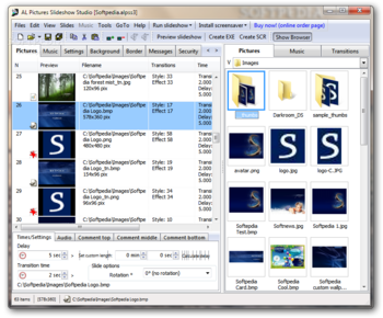 AL Pictures Slideshow Studio screenshot