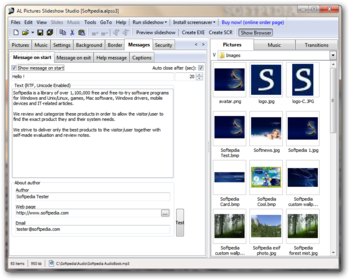 AL Pictures Slideshow Studio screenshot 6