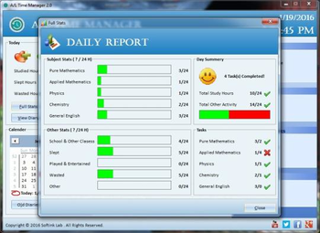 AL Time Manager screenshot