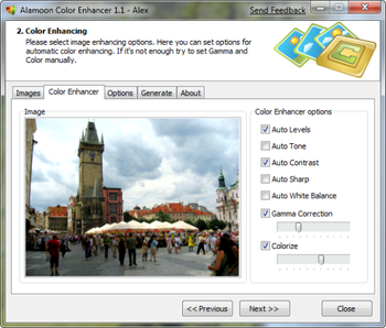 Alamoon Color Enhancer screenshot