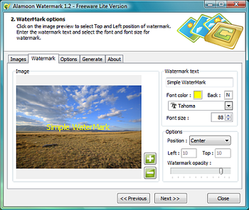 Alamoon Watermark screenshot