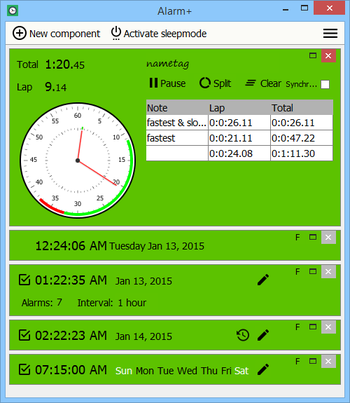 Alarm+ screenshot 2