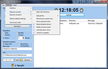 Alarm Clock by Tarry91 screenshot 3