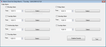 Alarm Clock for Daily Alarms screenshot
