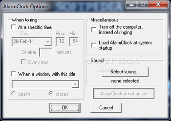 AlarmClock screenshot
