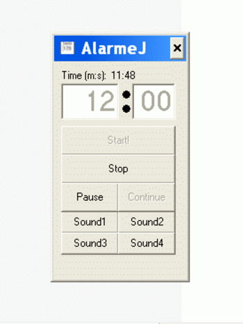 AlarmJ screenshot
