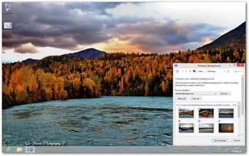 Alaskan Landscapes Theme screenshot