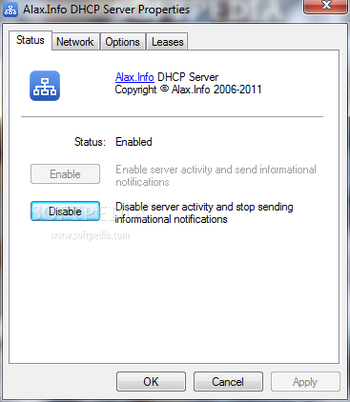 Alax.Info DHCP Server screenshot 2