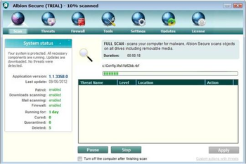 Albion Secure screenshot 4