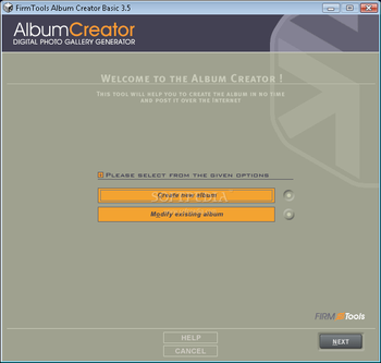AlbumCreator Basic screenshot