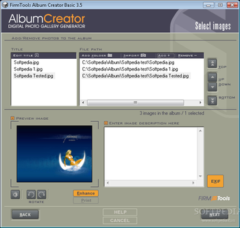 AlbumCreator Basic screenshot 3