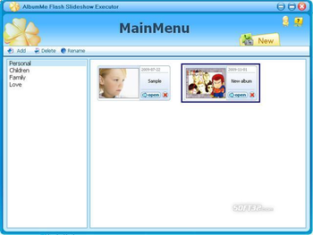 AlbumMe Flash Slideshow Executor screenshot 3