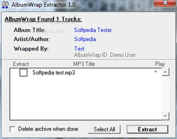 AlbumWrap Extractor screenshot 2