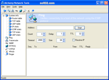Alchemy Network Tools screenshot 2