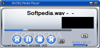 AlcOliQ Media Player screenshot