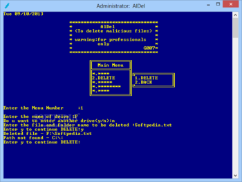 AlDel screenshot 3
