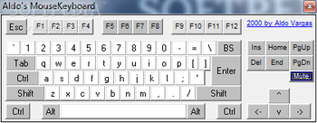 Aldo's MouseKeyboard screenshot