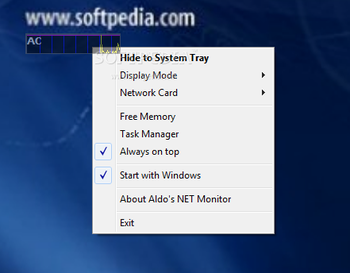 Aldo's NET Monitor screenshot 2