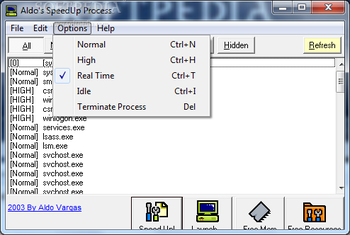 Aldo's SpeedUp Process screenshot 2
