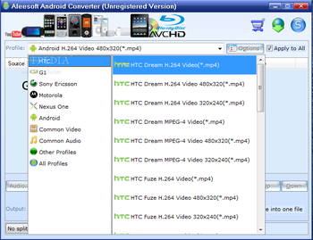 Aleesoft Android Converter screenshot 2