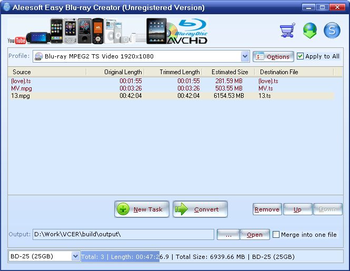 Aleesoft Easy Blu-ray Creator screenshot 2