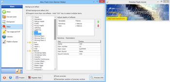 Aleo Flash Intro Banner Maker screenshot 3