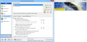 Aleo Flash Intro Banner Maker screenshot 8