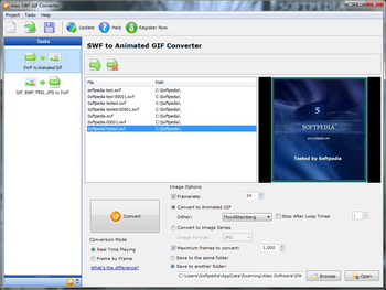 Aleo SWF GIF Converter screenshot