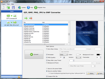 Aleo SWF GIF Converter screenshot 2