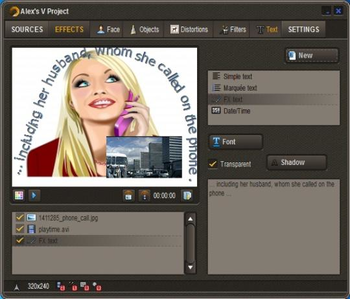 Alex's V Project screenshot