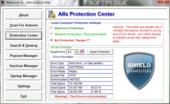 Alfa Autorun Killer screenshot 2