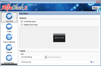AlfaClock2 screenshot