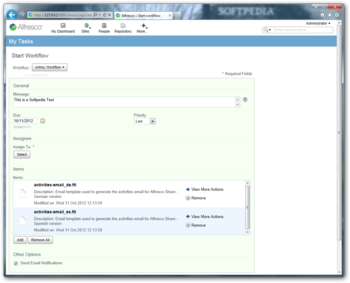 Alfresco Community screenshot 4