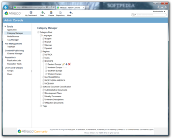 Alfresco Community screenshot 7