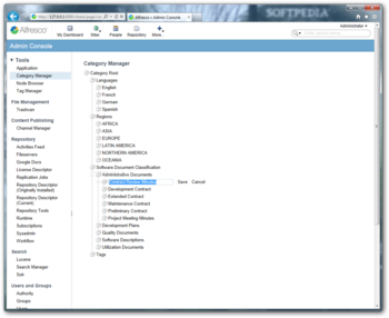 Alfresco Enterprise screenshot 5