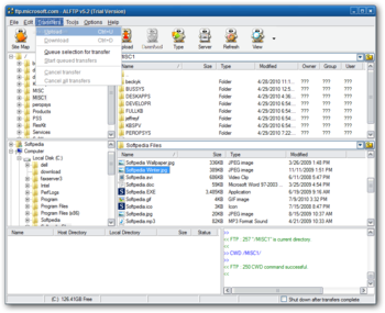 ALFTP screenshot 3