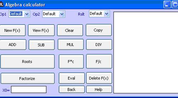 Algebra Calculator Student Edition screenshot