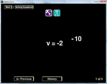 Algebra Vision screenshot
