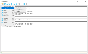 Algebrus screenshot