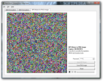 Algorithmic Composition CipherTune screenshot 4
