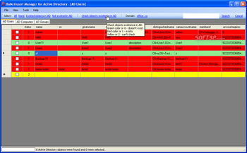 Algoware Active Directory Bulk Import screenshot 3
